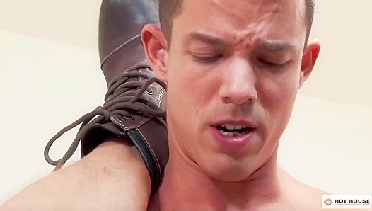 Nic Sahara & Dalton Riley - Intense Bareback Passion in the Hot House