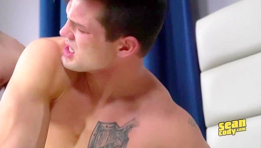 Kicking and fucking - Raw Anal Action with Jakob and Brysen - Sean Cody