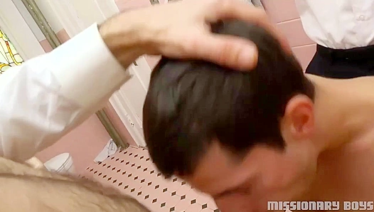 Bathroom Bash - Elder Dial, Elder Rim, and Pres. Lewis Team Up