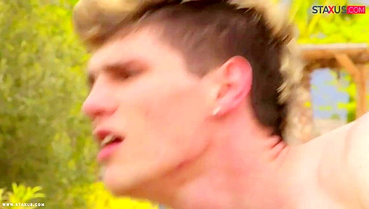 Agus Piney & Caruso Rainbow Get Wild with Public Sodomy - Gay XXX