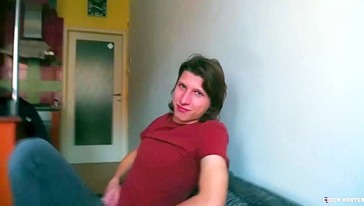 Pretty Boy's Long Hair Tangles as He Bottoms for Hung Stud - XXX Gay