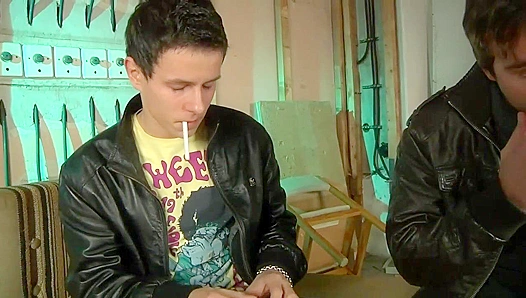 Julio Cann Takes Sam Brooks for a Mind-Blowing Anal Ride - Gay XXX