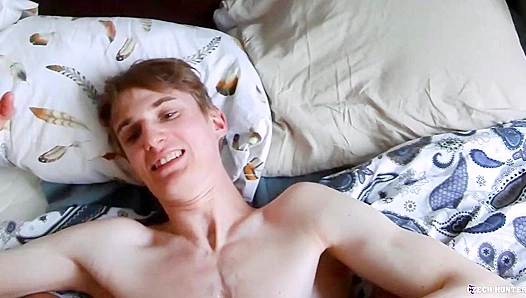 Rainy Day Cock Ride with a Stunning Twink Boy - XXX Gay