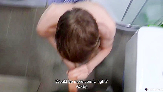 Rainy Day Cock Ride with a Stunning Twink Boy - XXX Gay