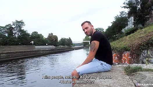 POV - Hairy Booty Czech Hottie Takes Dick Deep - XXX Gay