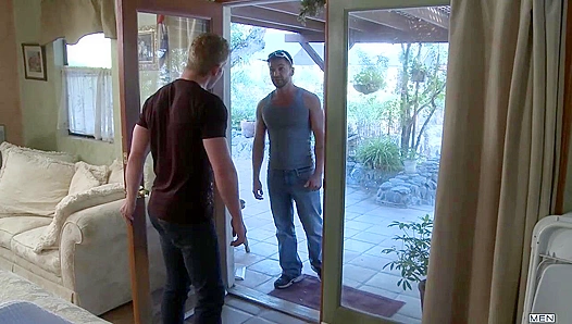 Dominic Pacifico Turns Gay for Hung Man Riley Price - Straight to Cock