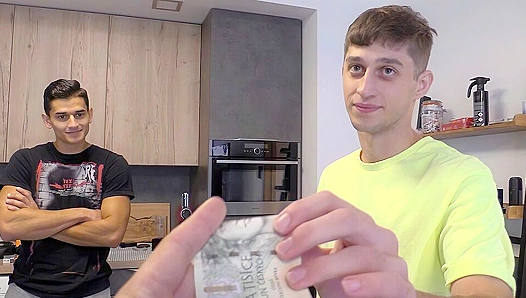 XXX Gay - Profitable Pizza Delivery Ends in Hot POV Anal