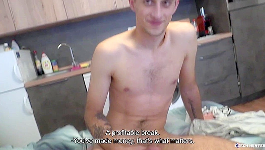 XXX Gay - Profitable Pizza Delivery Ends in Hot POV Anal