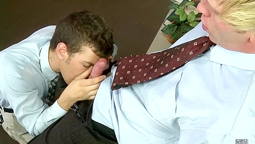 Big Dicks at School - Ryan Sharp Fucks MJ Taylor After Studying