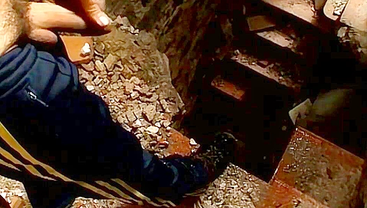 Naked Boning in a Derelict Building - Hot Action with Eduardo & Rovitoni