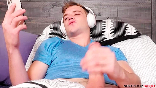 Brotherly Encounter - Scott Catches Cristiano Masturbating - Nextdoor Originals