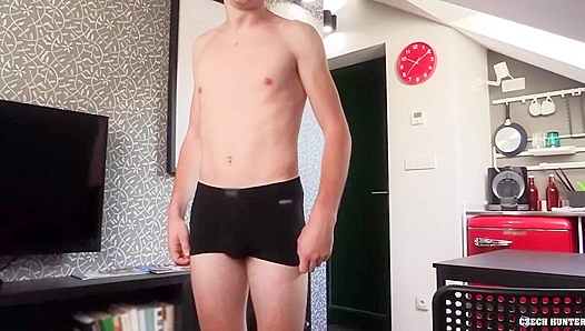 Cute Petite Boy Rides Juicy Boner in POV - XXX Gay