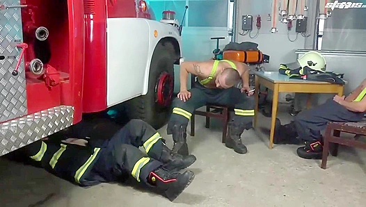 Blazing-hot Action: Sebastien Stiler, Marty Love, and Dave Cook Go Wild - Staxus