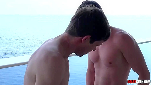 Steamy Cruise Ship Anal - Horny Colby Chambers and Mickey Knox