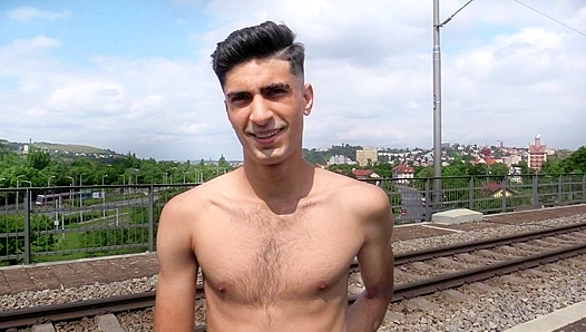 Hot Euro Guy Fucked on Train Tracks - XXX Gay