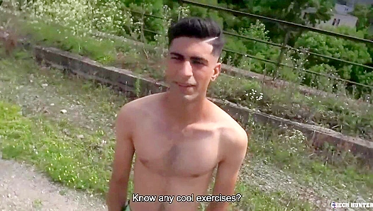 Hot Euro Guy Fucked on Train Tracks - XXX Gay