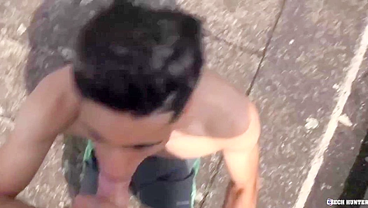 Hot Euro Guy Fucked on Train Tracks - XXX Gay