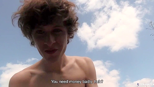 Skinny Czech Hottie Rides Hard and Takes a Load - XXX Gay