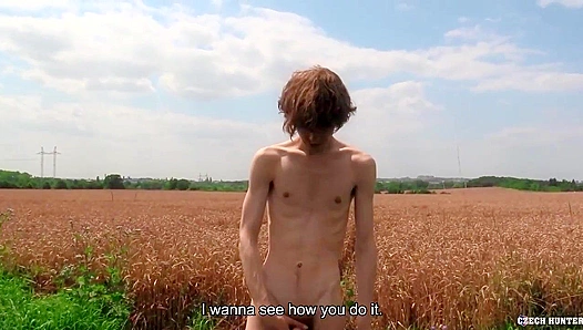 Skinny Czech Hottie Rides Hard and Takes a Load - XXX Gay