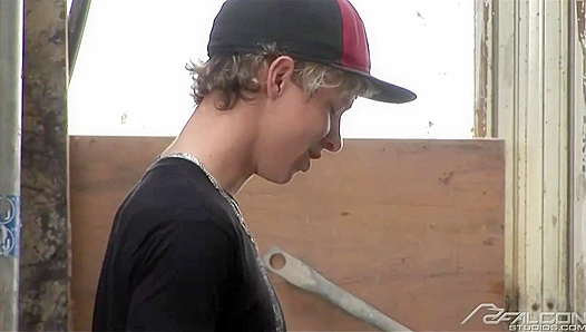 Bareback Twinks Fuck Wildly in Public - Falcon Studios