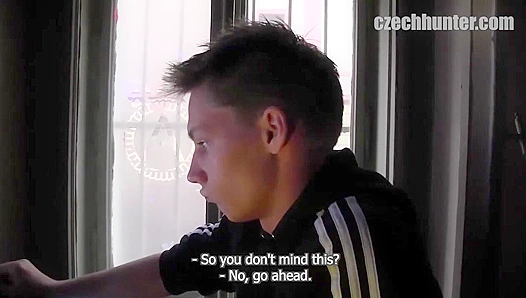 Hot Backseat Bang with a Horny Twink - XXX Gay