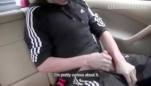 Hot Backseat Bang with a Horny Twink - XXX Gay