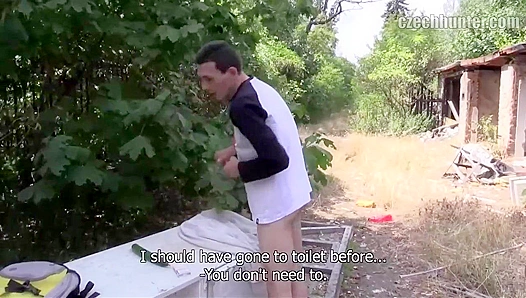 Prague Stud Fucked Hard in POV Gay Amateur Porn - XXX Gay