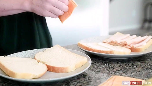 Kitchen Quickie - Cole Church and Andrew Powers' Forbidden Stepbrother Desire