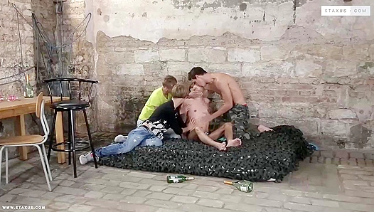 Raw Orgy Frenzy - Benjamin Dunn & Nick Vargas Unleashed - Gay XXX