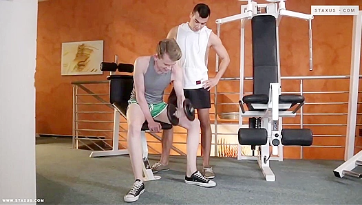 Ripped Studs Joel Vargas & Leo Ocean Pound Each Other Senseless at the Gym