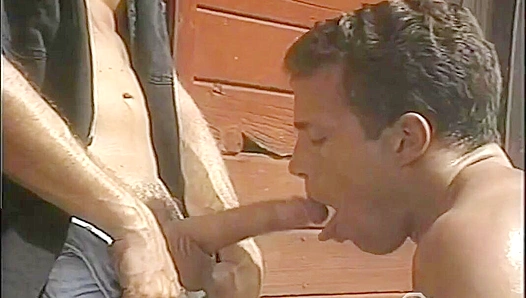 Steve Harper & Tony Hampton Double Team Steve Marks' Cock - Falcon Studios