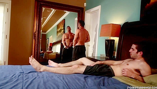 Cody Cummings Dominates Sexy Cockswallowing Steven Wild