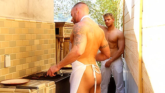 Logan Vaughn Tests His New Hottie ~ AGayRoom Encounter