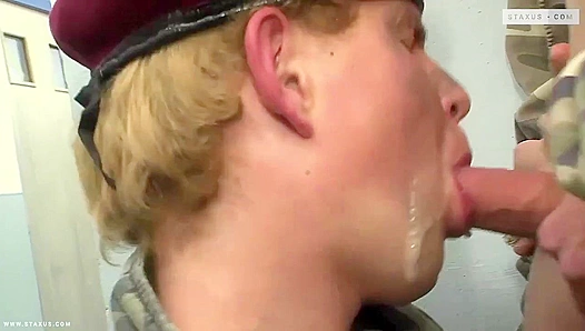 Hot Military Twinks Tony Rek Suck Each Other Silly - Staxus