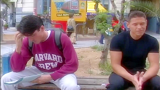 Johnny Brosnan & Roland Dane Heat Up Athens in Steamy Gay Sex Scene - Falcon Studios