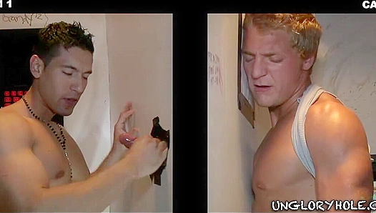 Alexander Garrett & Gavin Waters ~ Cum-Craving Cocktease at the Unglory Hole