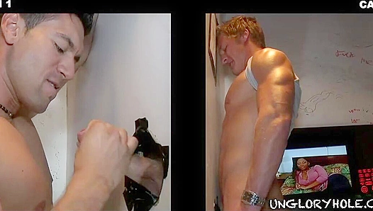 Alexander Garrett & Gavin Waters ~ Cum-Craving Cocktease at the Unglory Hole