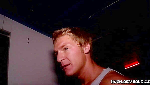 Alexander Garrett & Gavin Waters ~ Cum-Craving Cocktease at the Unglory Hole