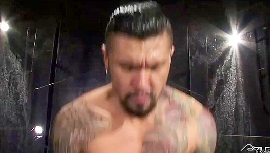 Shawn Wolfe & Boomer Banks Spit and Swallow ~ Raging Stallion Cocksuckers