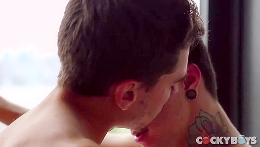 Asher Hawk Sucks Jake Bass's Dick - Cocky Boys