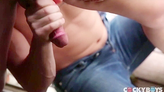 Liam Riley Nails It in Cocky Boys' Hardcore Scene