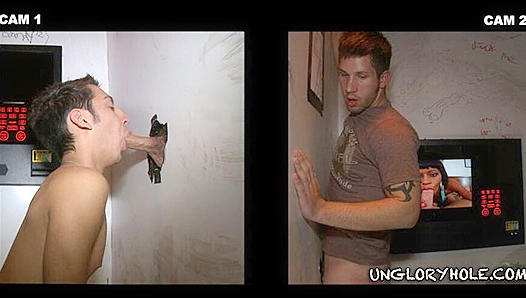 Texas Hunk Jake Austin Sucked Into Gay Oral Fun - UngloryHole