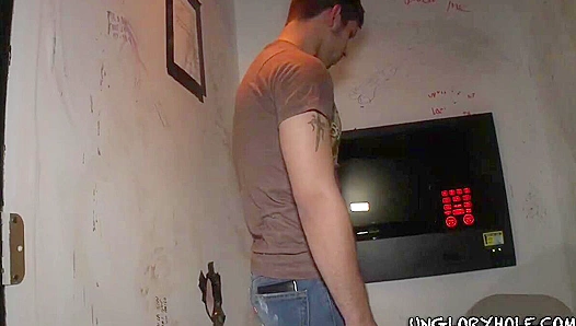 Texas Hunk Jake Austin Sucked Into Gay Oral Fun - UngloryHole