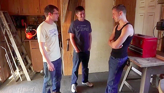 Colby Chambers Gets Wild in the Toolshed with Ian Levine and Mickey Knox