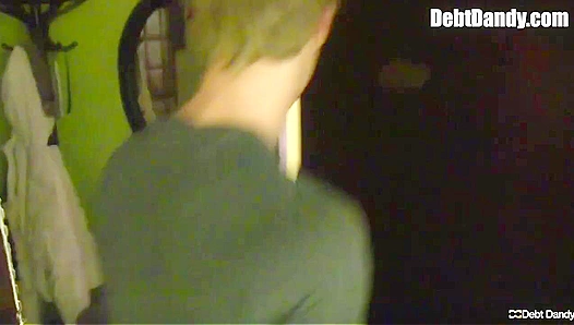 Debt Dandy ~ Sexy Lad Sucks & Fucks for Cash on Cam