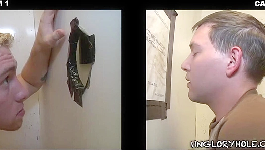 Hung Stud Jakob Cruz Nails a Glory Hole Blowjob