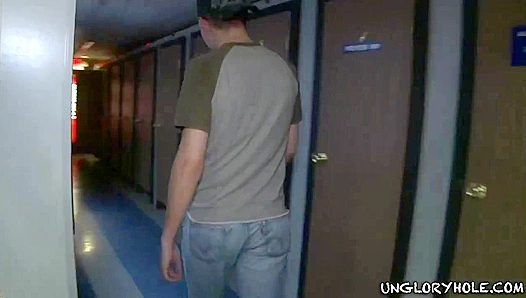 Hung Stud Jakob Cruz Nails a Glory Hole Blowjob