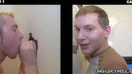 Hung Stud Jakob Cruz Nails a Glory Hole Blowjob