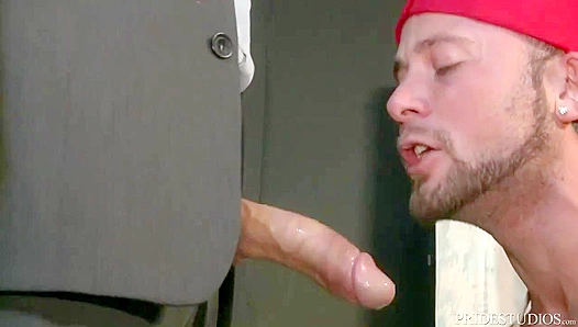 Tattooed Thug Marxel Rios Sucks Austin Chandler's Dick Hard