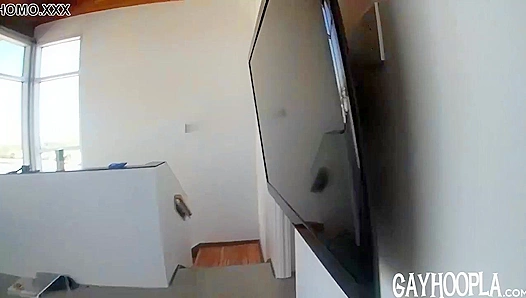 Pervy Dmitry Dickov and JJ Swift Get Wild in the Empty Room